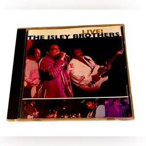 THE ISLEY BROTHERs - The Isley Brothers Live! (CD, 1993, Electra Entertainment)